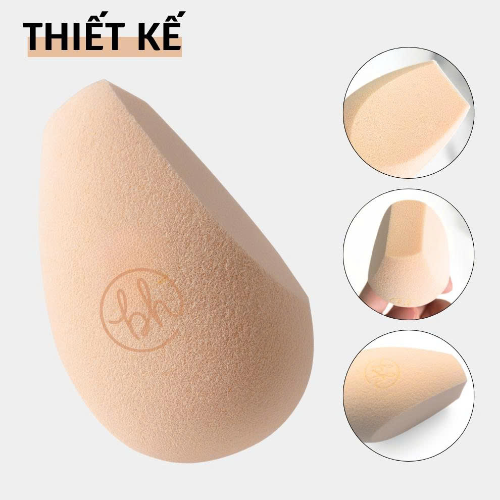 Mút Tán Nền Che Khuyết Điểm Tạo Khối BH Cosmetics Foundation Blender BHM003